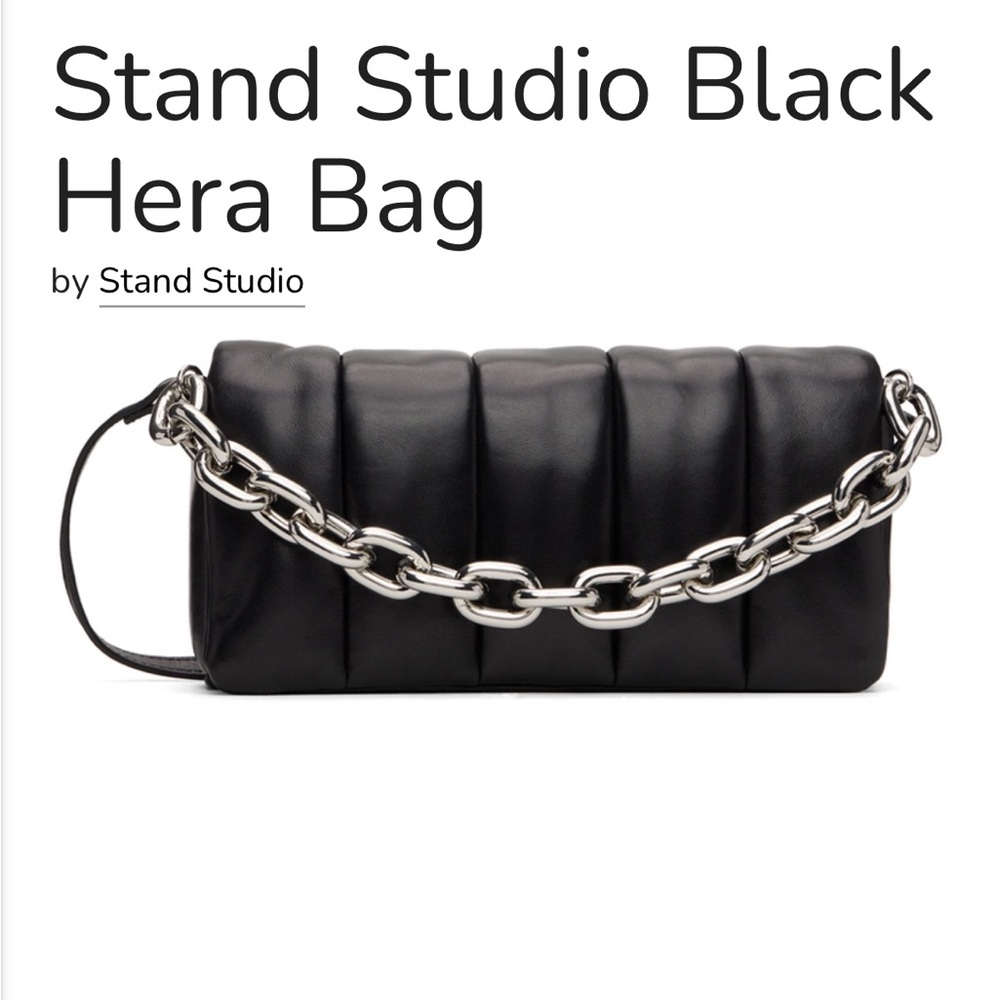 Stand studio black hera bag